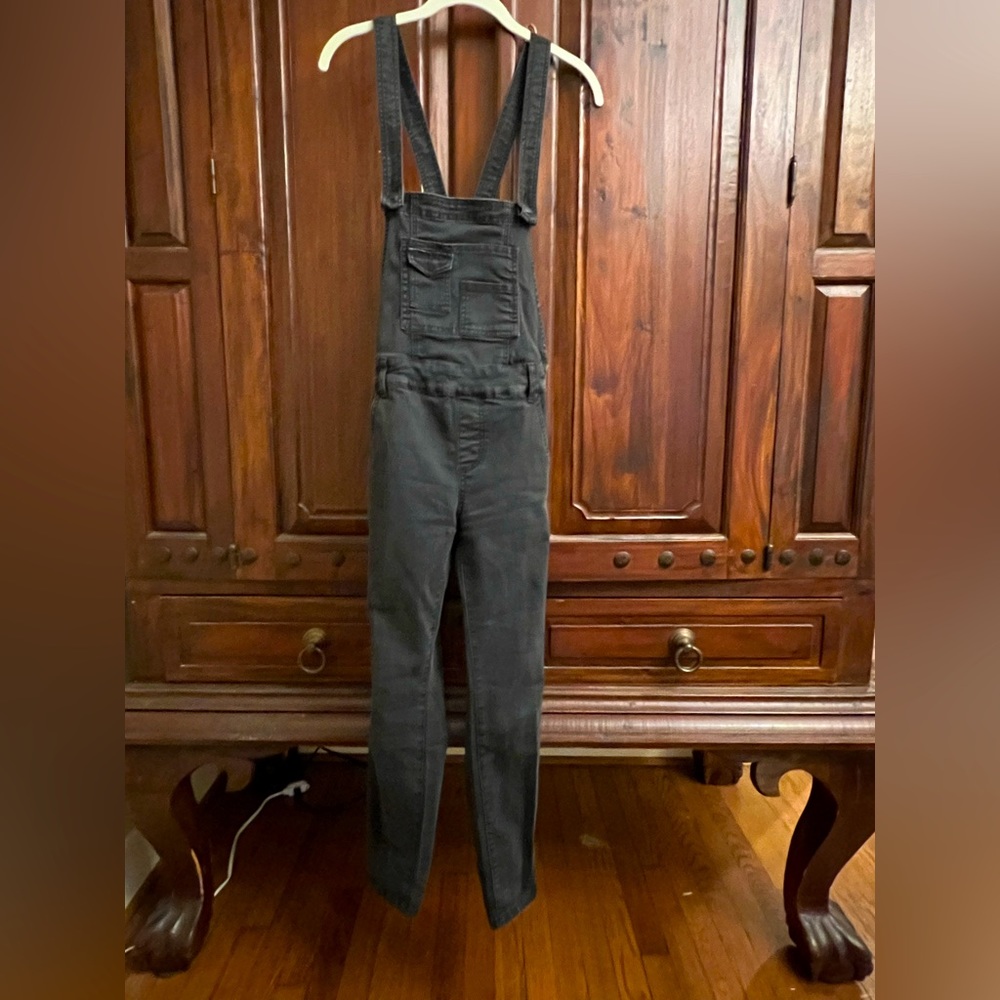 Black Free People Overalls